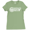 rollin on steel Ladies Fitted T-Shirt