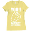 you have just lost the game  funny computer internet humour Ladies Fitted T-Shirt