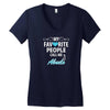 My Favorite People Call Me Abuelo Women's V-Neck T-Shirt