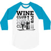 Wine Club 3/4 Sleeve Shirt
