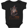 i want you for an adventure Baby Bodysuit