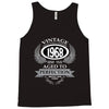 vintage quality without compromise 1968 aged to perfection Tank Top