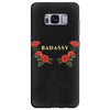 badassy with roses Samsung Galaxy S8 Plus