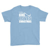 this girl loves christmas Youth Tee