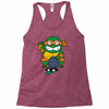lucky turtle Racerback Tank