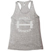 gym dumbbell Racerback Tank