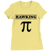 Steven Hawking Ladies Fitted T-Shirt