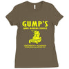 gump's lawn mowing service t shirt Ladies Fitted T-Shirt