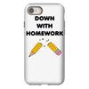 down with homework iPhone 8