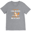 arm in cast V-Neck Tee