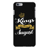 kings are born in august iPhone 6 Plus/6s Plus Case