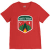 endor family camping V-Neck Tee
