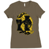 house of badger Ladies Fitted T-Shirt