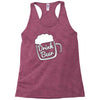 cool drink beer t shirt Racerback Tank