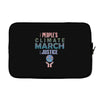 people's climate march for justice 2017 Laptop sleeve