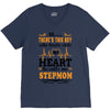 There's This Boy Who Stole My Heart He Calls Me Stepmom V-Neck Tee