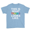 This Is What Trans Looks Like Youth Tee