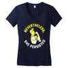 nevertheless she persisted Women's V-Neck T-Shirt