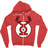 red lantern Zipper Hoodie