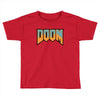 Wtf Doom Black Stroke Toddler T-shirt