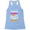 Class of 2017 Proud Grandma Graduation Racerback Tank
