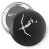 pfeil bogen archery arrow bow magic fantasy hunter schurke assasins ga Pin-back button