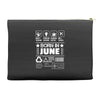 Born In June Accessory Pouches