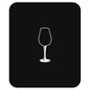 glasses wine Mousepad