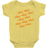 ugly pumpkin pie Baby Bodysuit