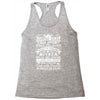 camping rules!! Racerback Tank