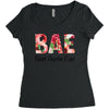 Bae Best Auntie Ever Women's Triblend Scoop T-shirt