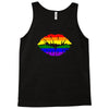 lips  rainbow lgbt gay culture Tank Top