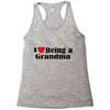 i love being a grandma Racerback Tank
