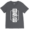 v2 eat sleep fish V-Neck Tee