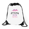 cool mama saurus Drawstring Bags