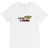 i put the cute in execute V-Neck Tee