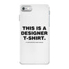 This is a Designer T-Shirt iPhone 7 Case