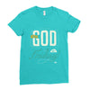 Thank GOD it's Friday Ladies Fitted T-Shirt