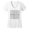trumpshutdown Women's V-Neck T-Shirt