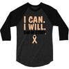 I Can I Will End Of The Story 3/4 Sleeve Shirt