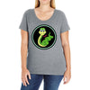 CUTE SNAKE Ladies Curvy T-Shirt
