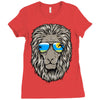 summer lion Ladies Fitted T-Shirt