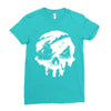 sea of theives skull Ladies Fitted T-Shirt