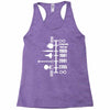 spaceship timeline funny  sci fi star retro wars trek joke cool Racerback Tank