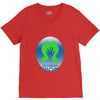 the green frog V-Neck Tee