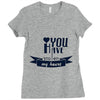 you have stolen my heart Ladies Fitted T-Shirt