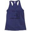 intelligence is the ability to adapt to change Racerback Tank