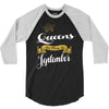 queens are born in september 3/4 Sleeve Shirt