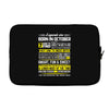 Legends Are Born In October Laptop sleeve