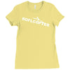 roflcopter Ladies Fitted T-Shirt